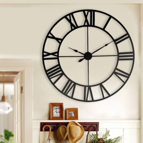 Horloge industrielle 80 cm