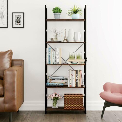 Etagère industrielle salon